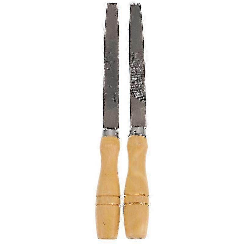 2pcs Sturdy Eyewear Repair Files, Practical Medium-Sized Files, Essential Accessories for Glasses