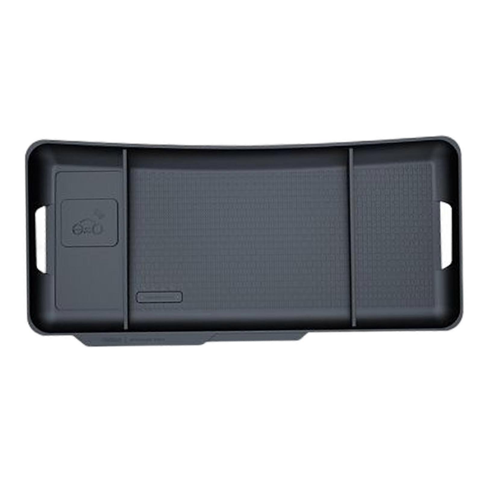 Behind Screen Storage Tray Tissue Box for Model 3 Model Y Black