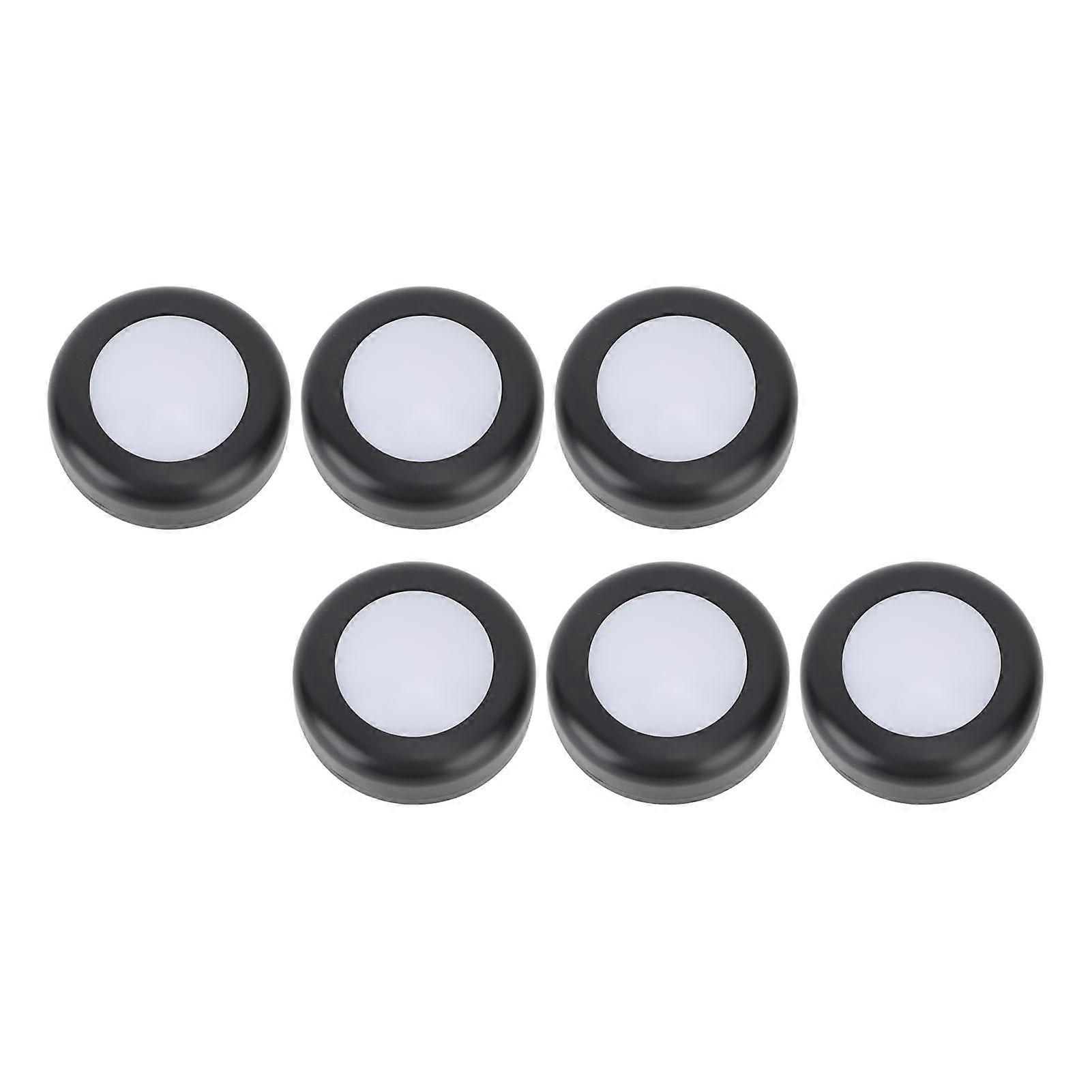 LED Puck Lights with RGB Remote Control Dimmable Timer Function Battery Powered Under Cabinets Light for Closet 