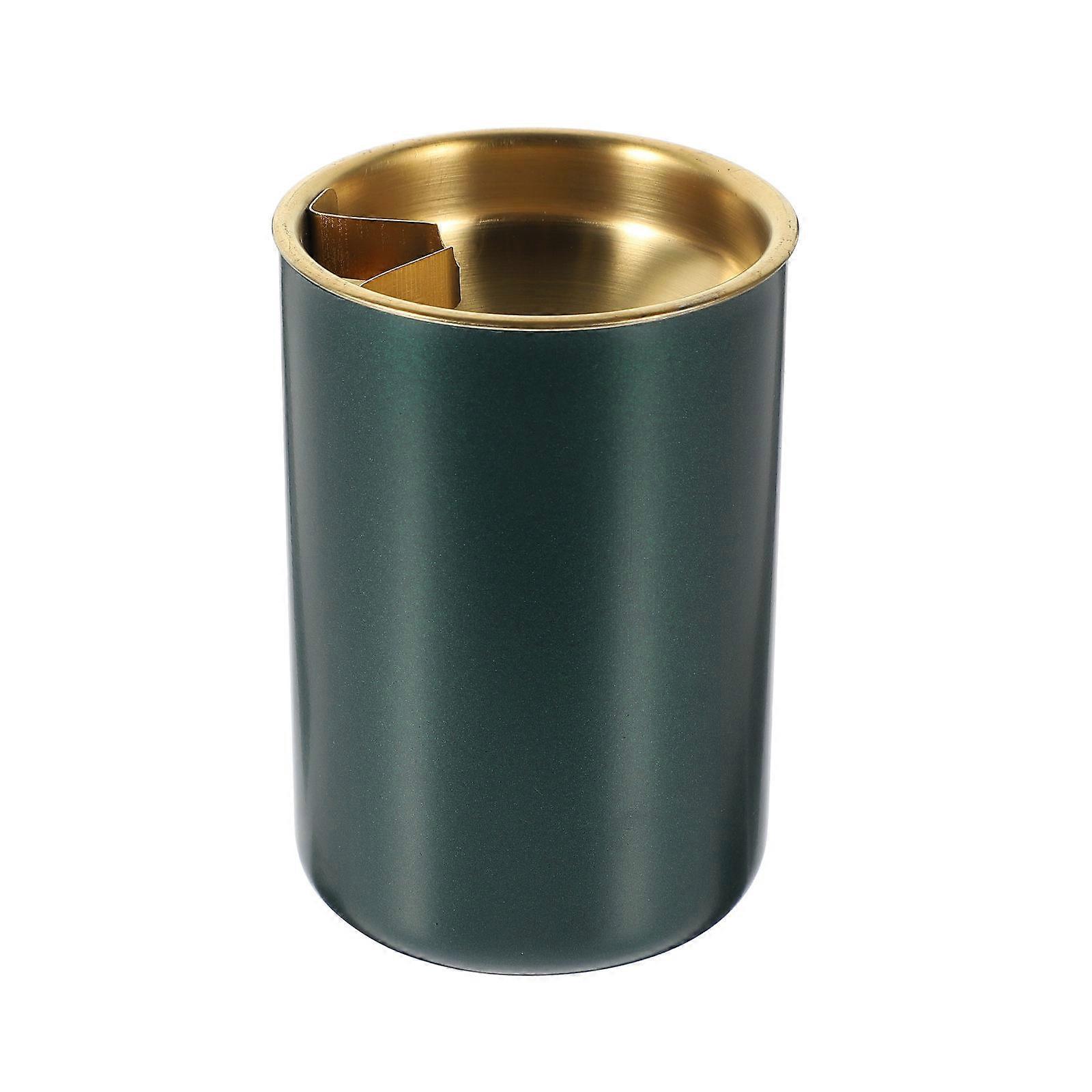 Chic Disposal Solution with Sleek Metal Finish
