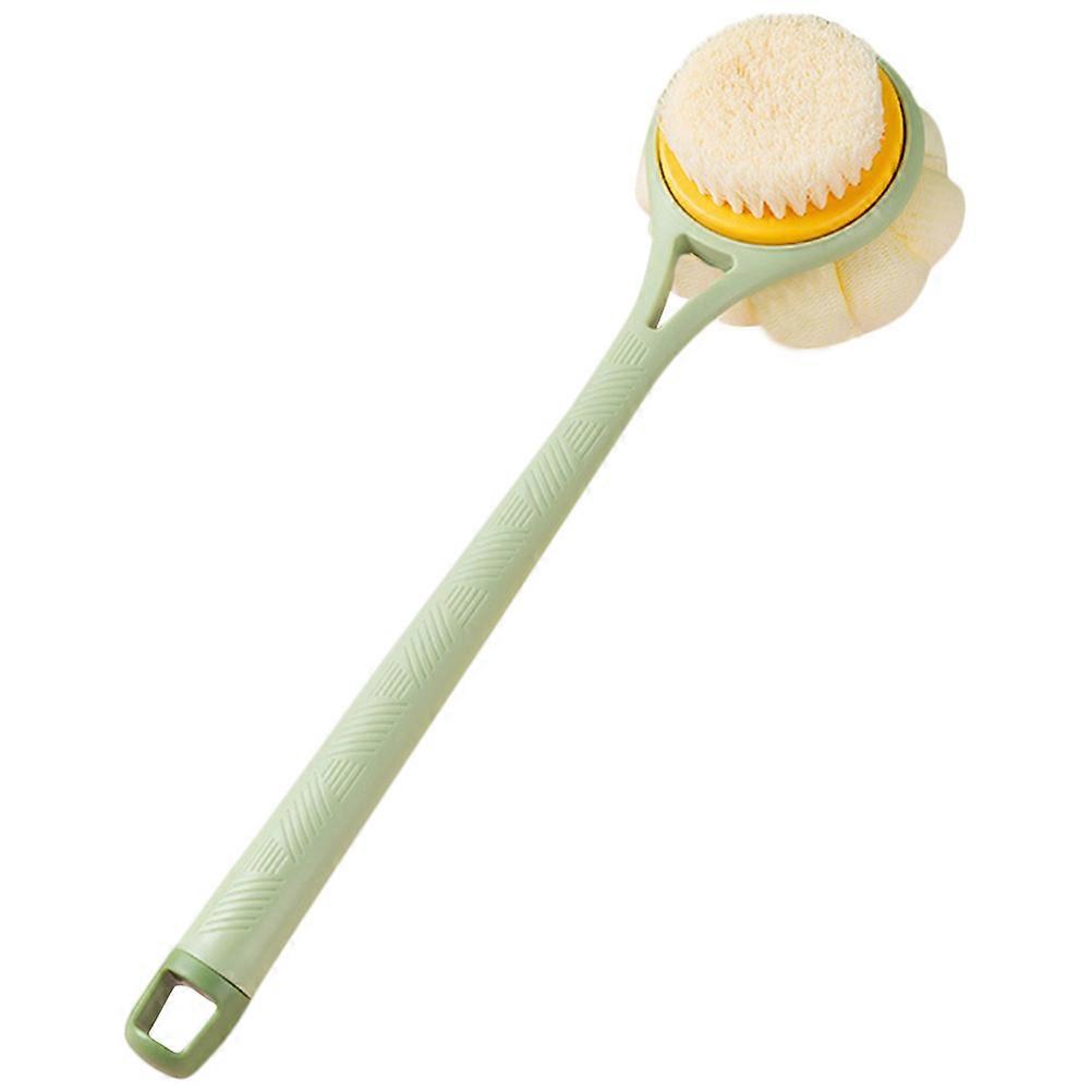 Here's a polished and professional product description for your **Long Handle Shower Brush with Sided Back Scrubber**:
### **Long Handle Shower
