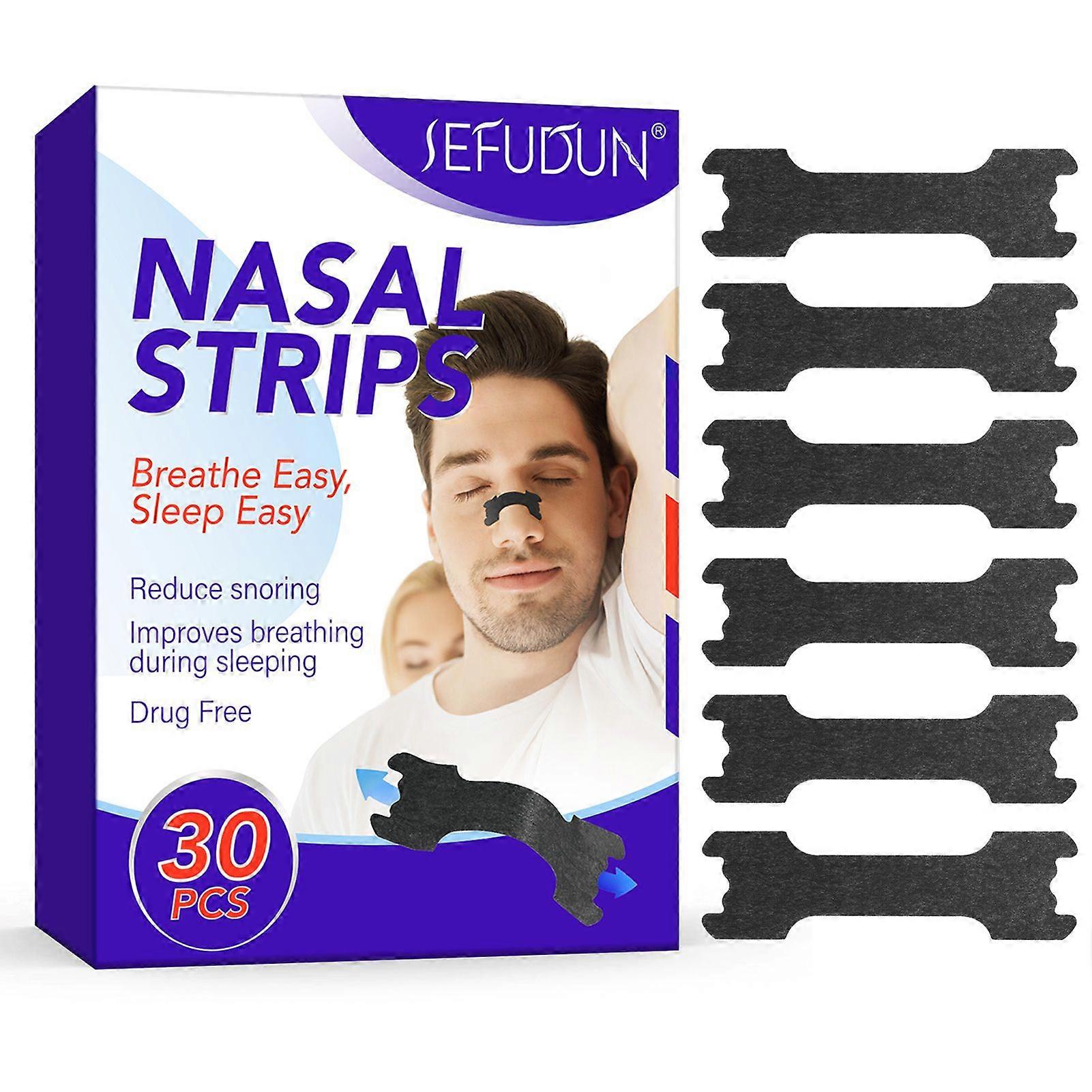 Snoring Relief Nasal Strips - Extra Strength Anti-Snore Strips for Better Sleep, Improved Breathing, and Energized Mornings