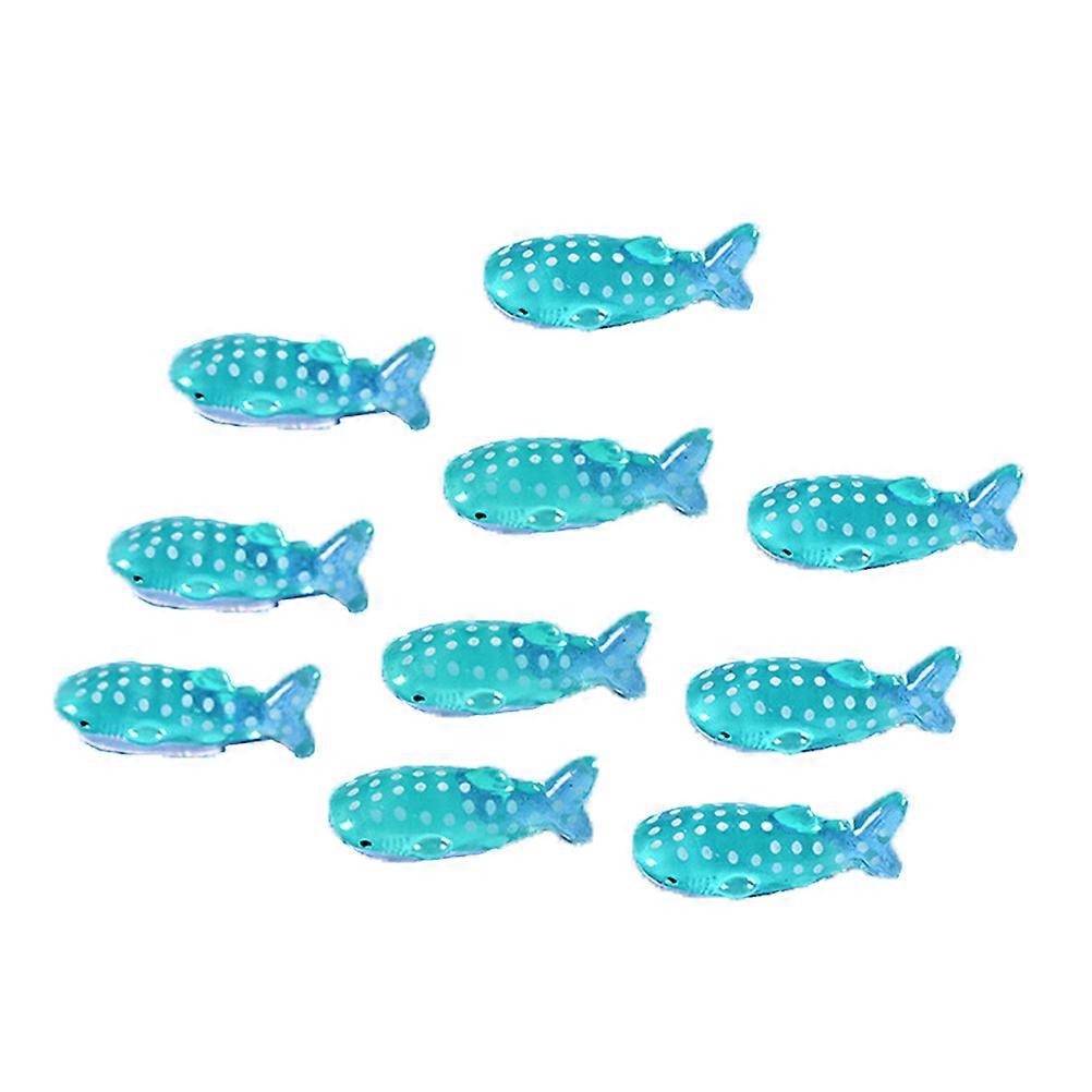 Shark Resin Figurines, Elegant Addition to Desk or Garden Settings