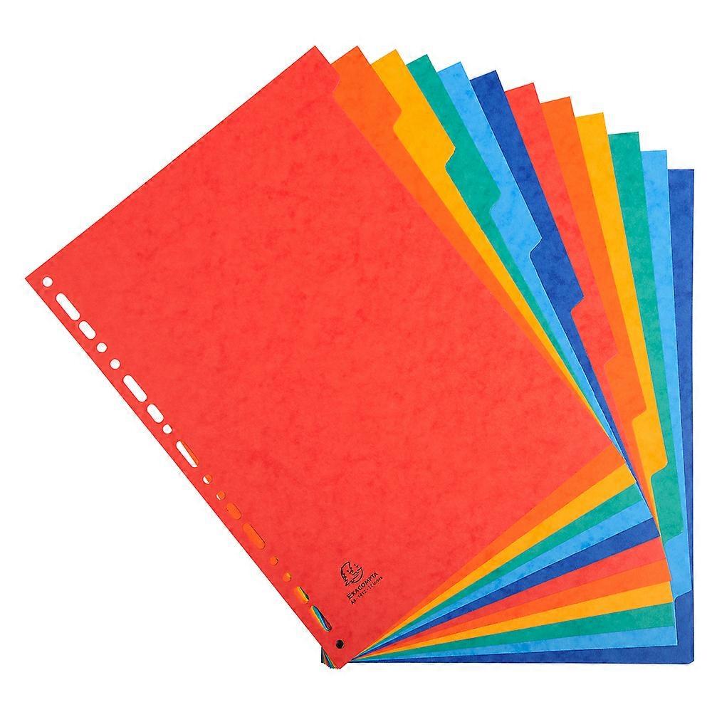 Exacompta 1412E 25x SEP. CART. USTRADA 12 POSICIONES