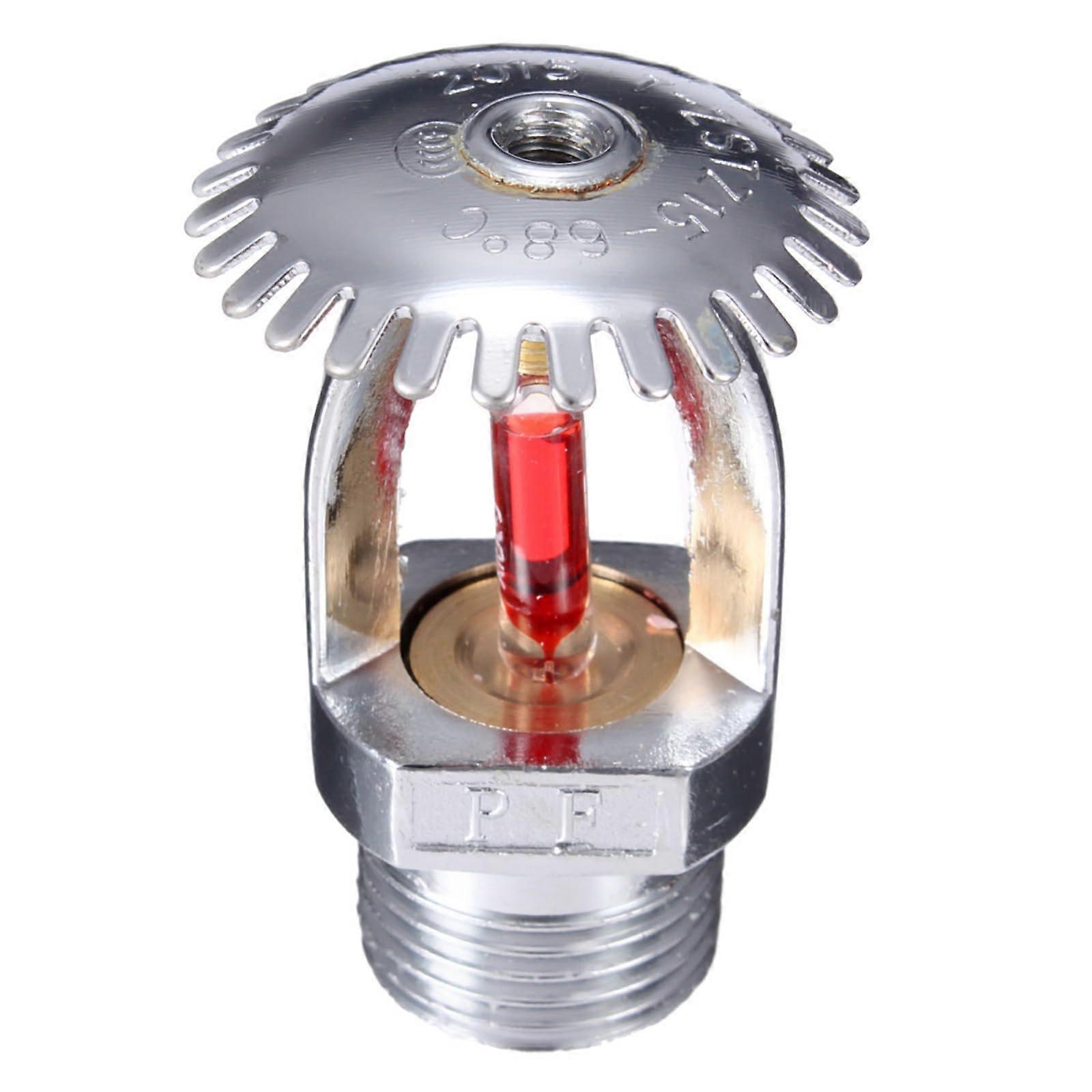Fire Sprinkler Head, 68℃/68.3°C Water Sprayer, Upright Type, Fast Response for Automatic Sprinkler System/Home/Commercial/Residential