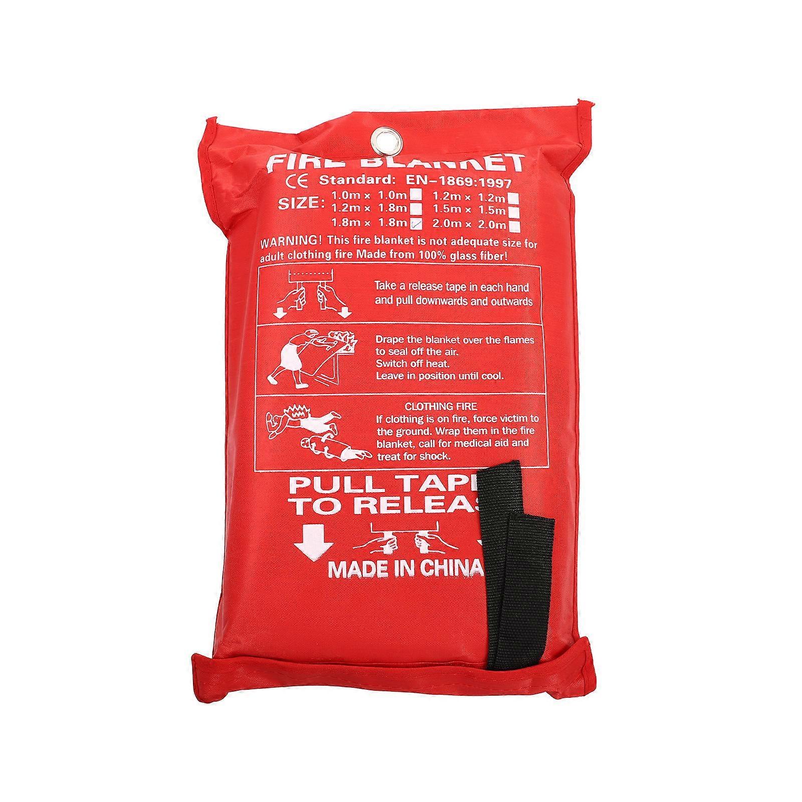 Multi-Purpose Fire Blanket for Safety Measures, Resists High Temperatures, Easy to Store