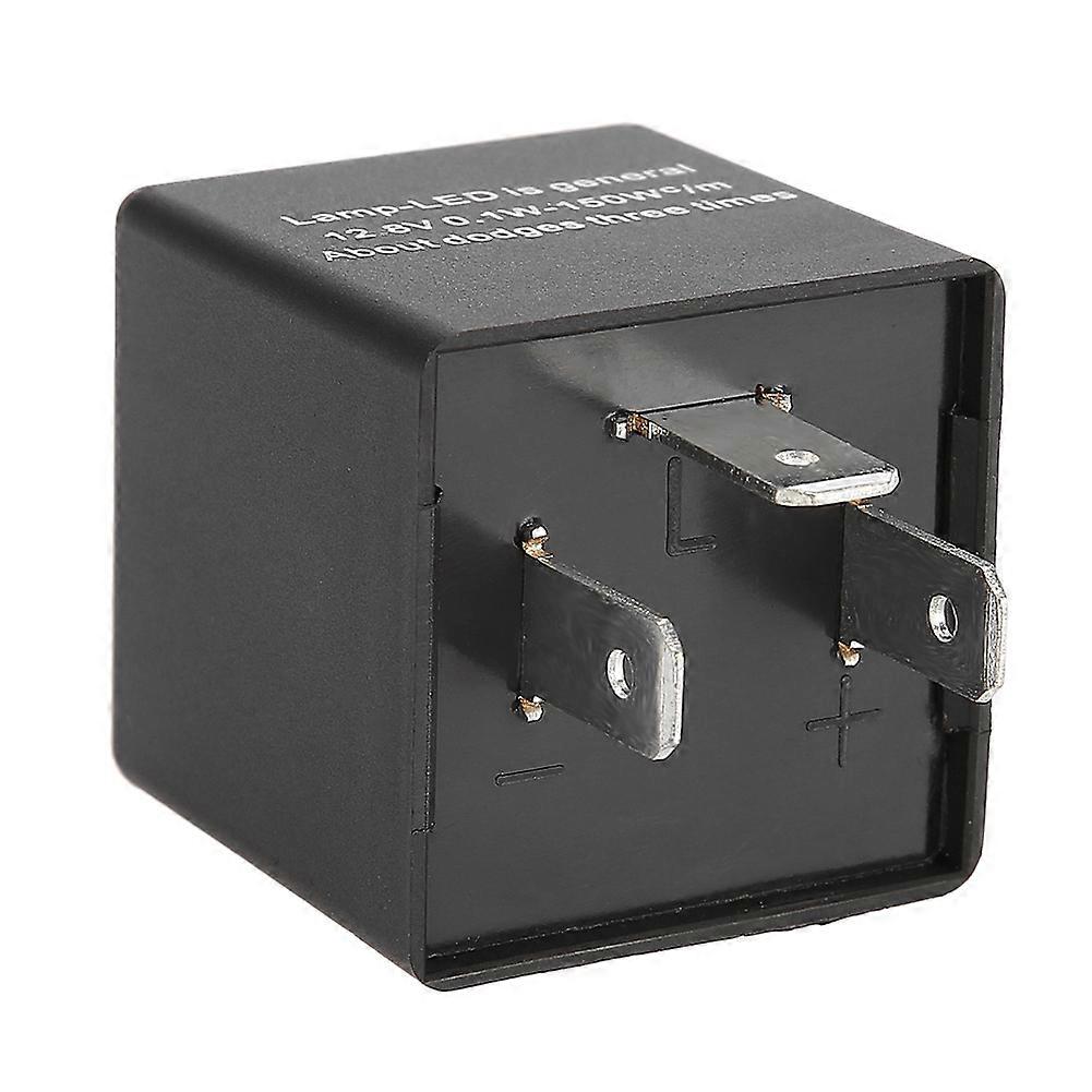 CF14KT 3-Pin 12V Car Adjustable Flasher Relay for LED Turn Signal Light