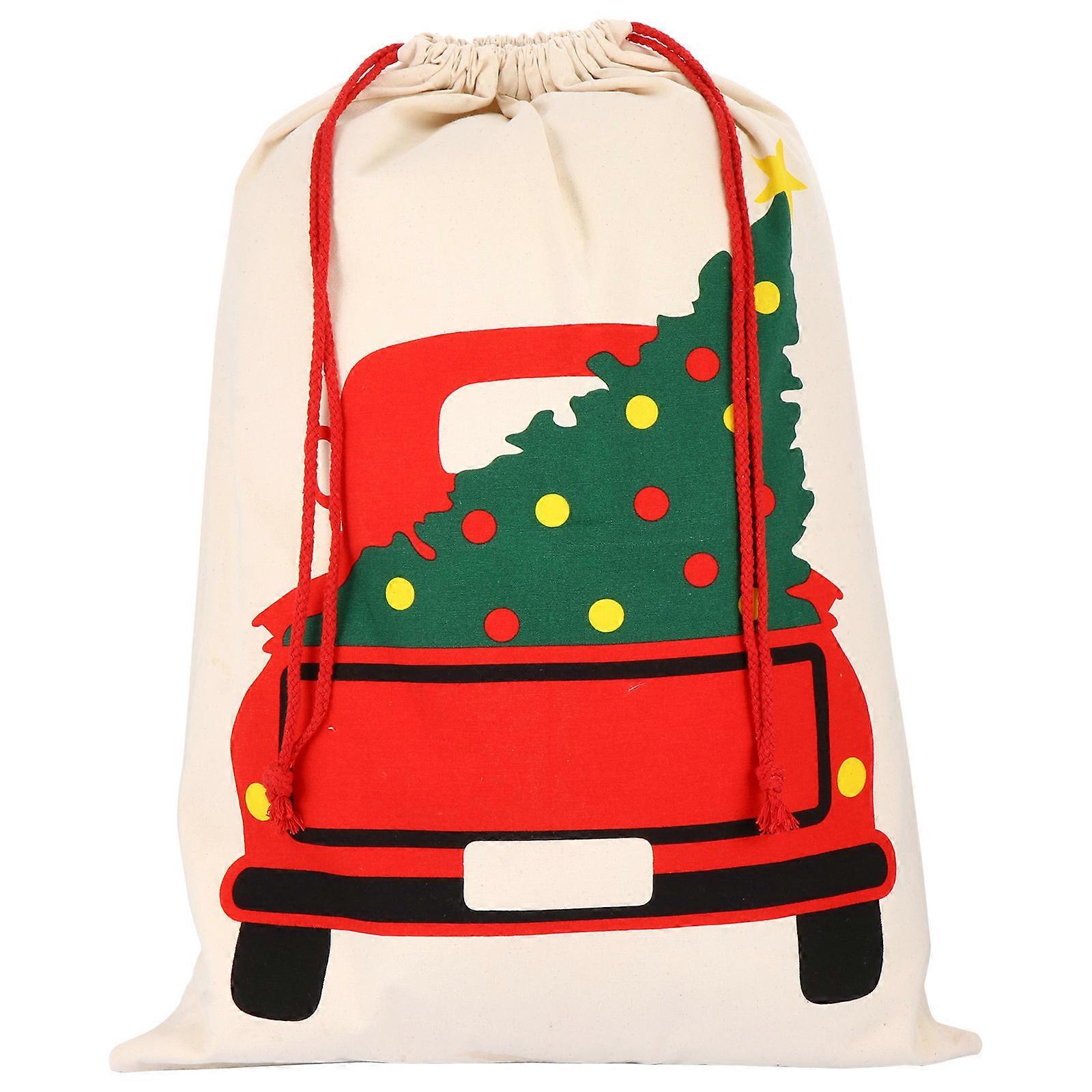 Sundries Drawstring Pouch Multi Colored 67x49x1cm Gift Wrapping Christmas Decoration General Users 1Set