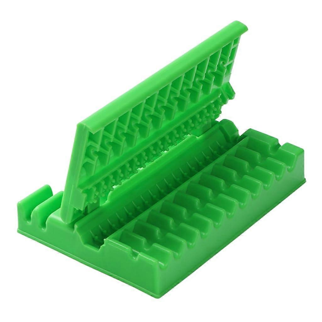 Meat Skewer Box - Multifunctional Outdoor BBQ Skewers, Time-Saving Kebab Accessories, Durable Green Design