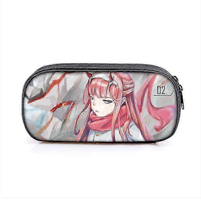 Large Capacity Pen Bag for Students, Printed Design, Suitable for Various Brands, Model j4292