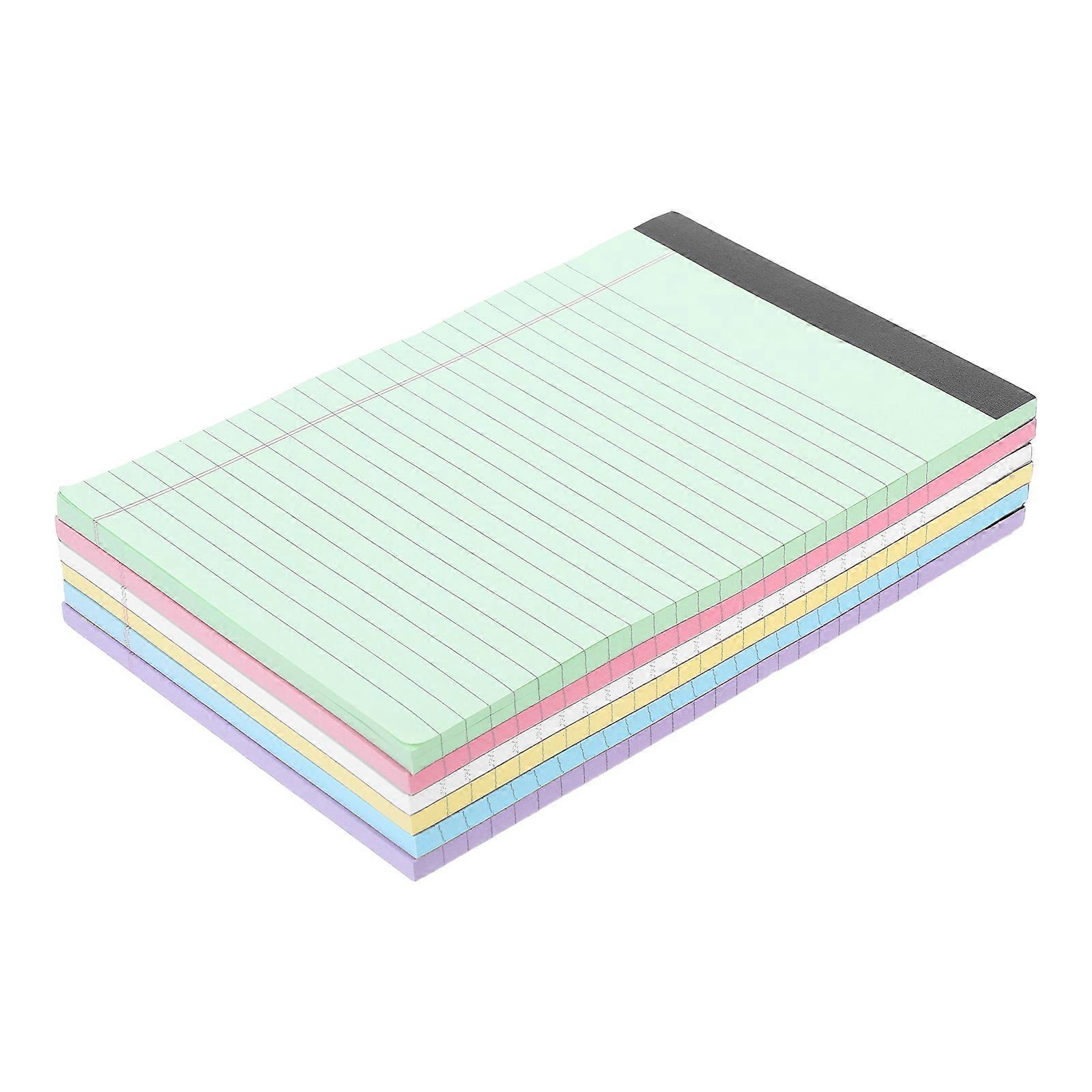 Tear Off Pads Small Notepads A5 Lined Memo Pads Daily Planning Professionals 6Pcs