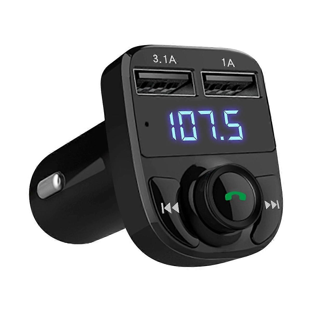 X8 Car Bluetooth Receiver Charger, Lossless Sound Quality, FM Transmitter, Car MP3 Port