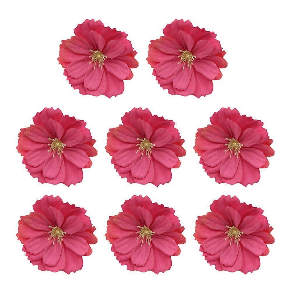 Fake Cherry Blossom Flowers Simulation Flower Decor DIY Handmade Crafts Party Setting 50Pcs