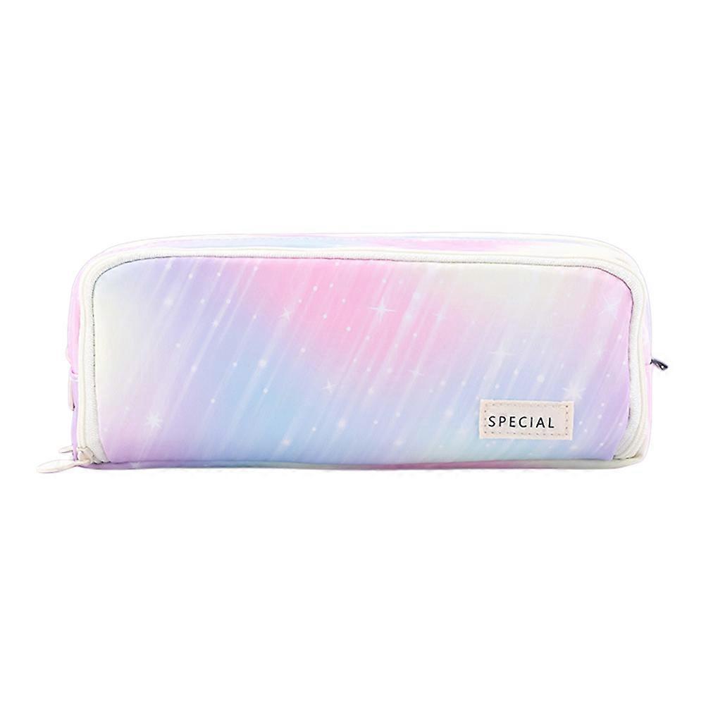 Pen Pouch Multi Use Design Rectangular Shape Pink 23.50X9.50X5.50CM Portable Pen Storage Case 1Pack