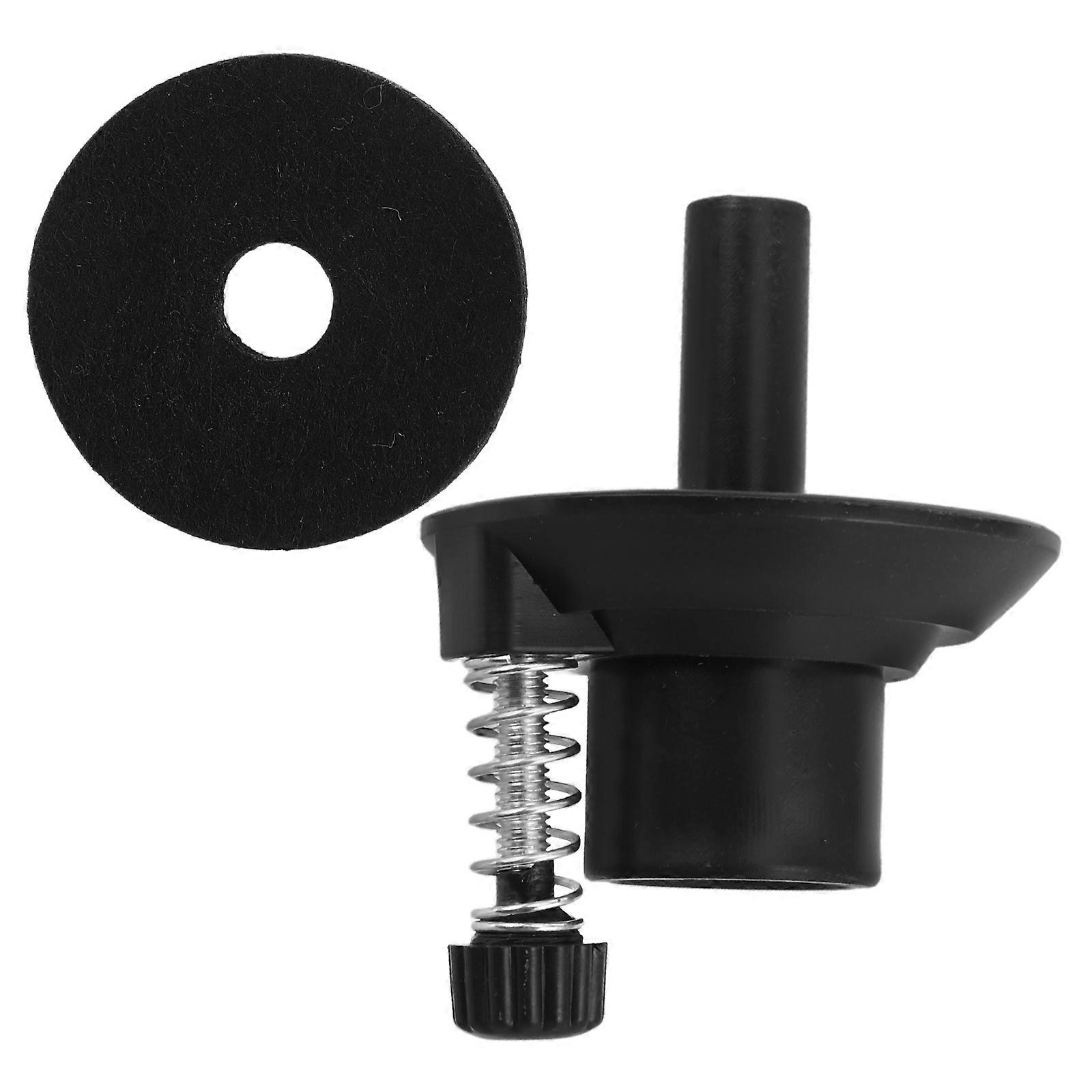 Cymbal Replacement Accessories Set with Drum Felt Pad, Plastic Support Holder, and Lightweight Durable Drum Stabilizer for Practice and Performance