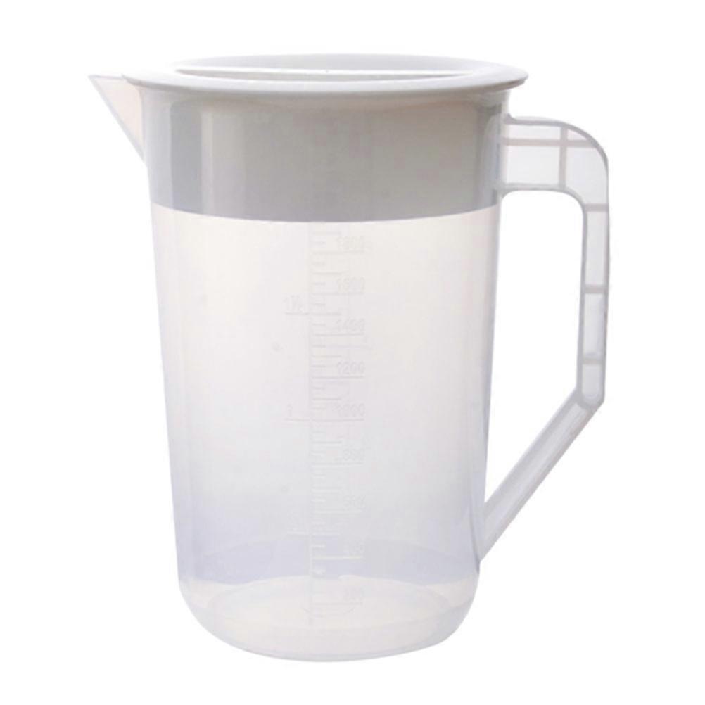 Ice Tea Pitcher Fridge Thicken Lid Design Beverage Container for Outdoor Entertainment 2L 1Pack