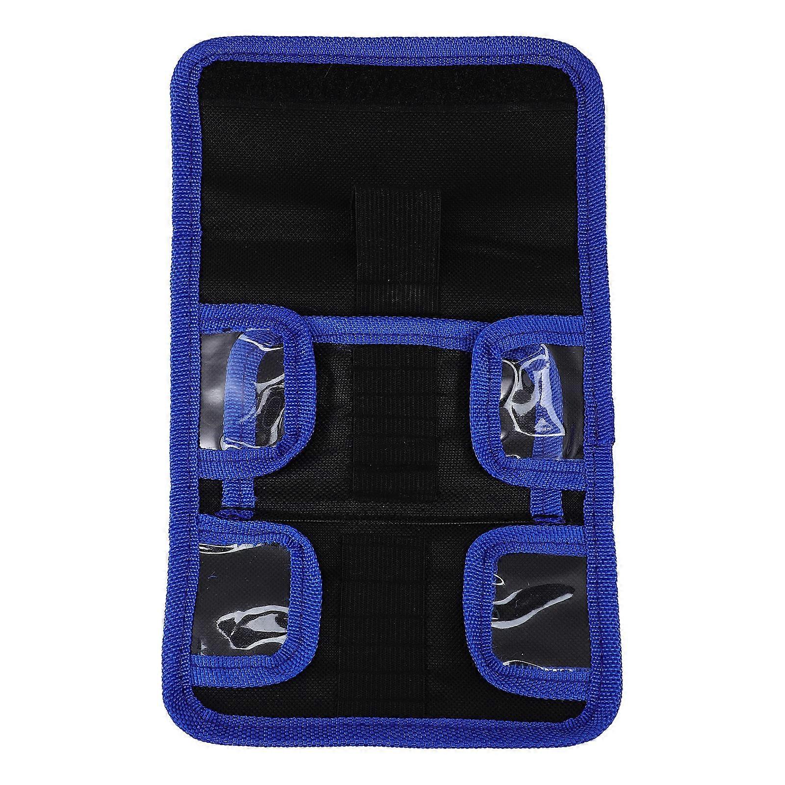 Multi Function Tool Bag Small Canvas Pouch Driver Bit Organizer For Screw Bits Tool Organization 1Set