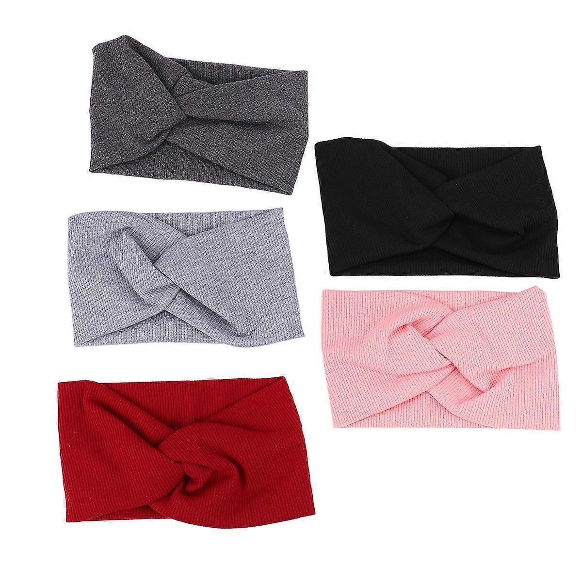 Hair Accessories for Kids Fashion Headwrap Daily Use 5Pcs