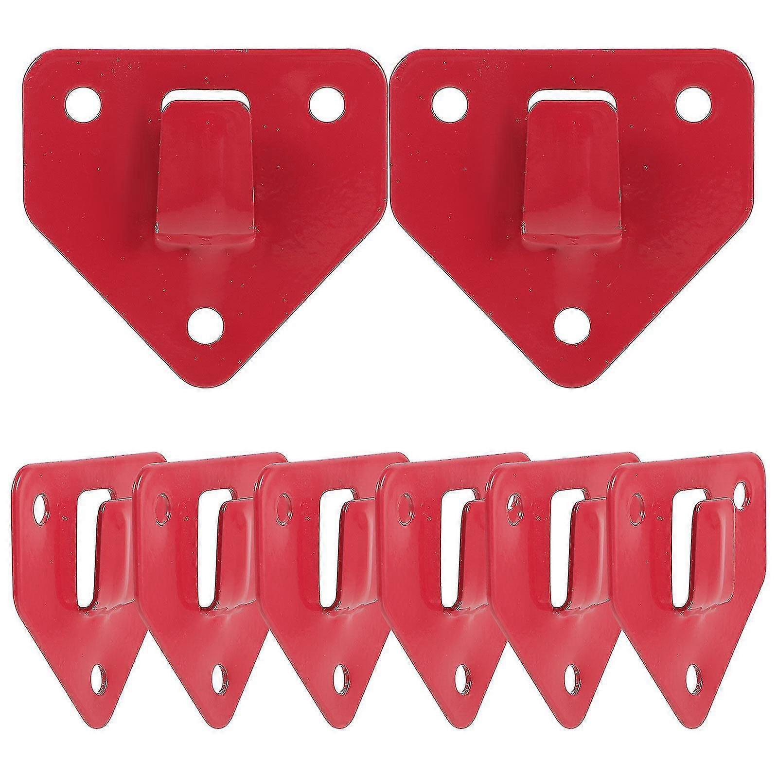 8 Pcs Heavy Duty Wall Mount Fire Extinguisher Hook Bracket Set