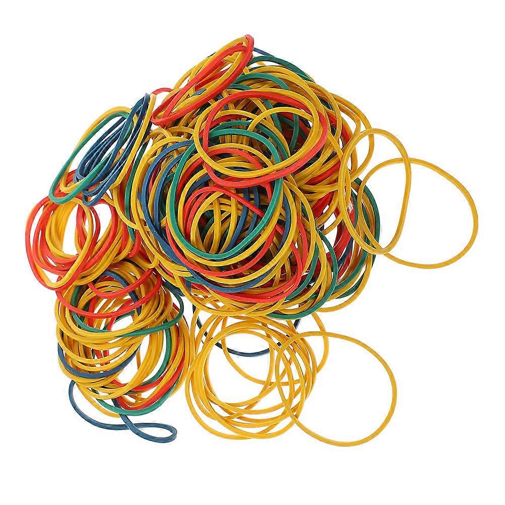 Small Rubber Bands Thick Elastic Band Office Requisites 5X5X0.15CM 1Set