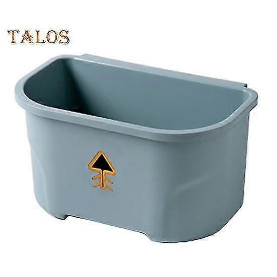Cabinet Door Trash Can Large Opening Anti slip Large Capacity Trash Bag Fixed Hole Great Load Bearing Vegetable Peel Storage Container Dry Wet