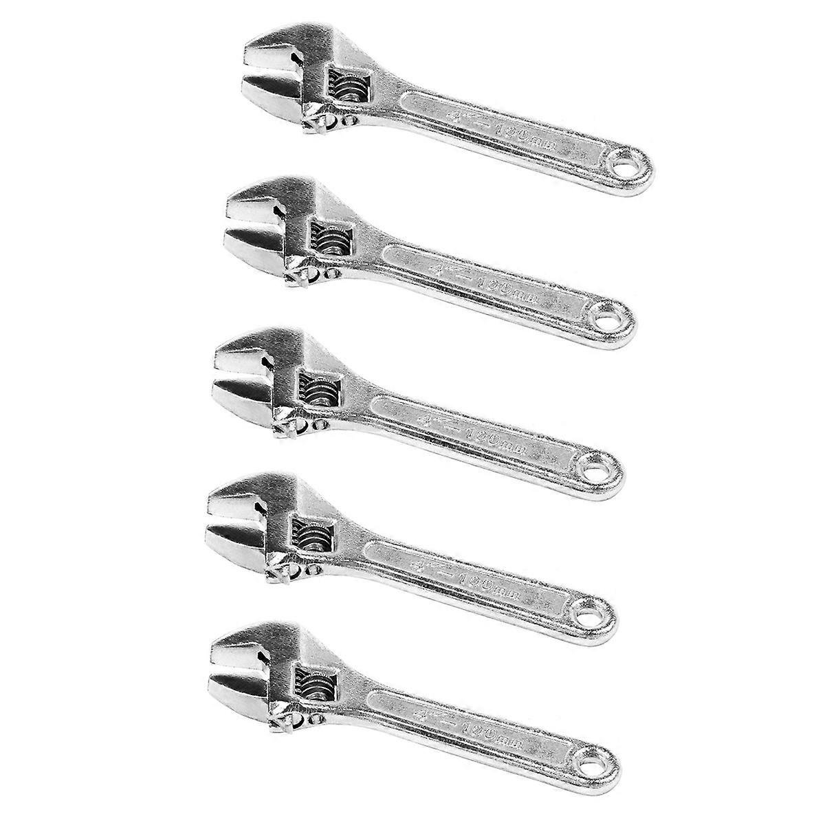 4 inch 100mm Mini Size Metal Adjustable Spanner Wrench