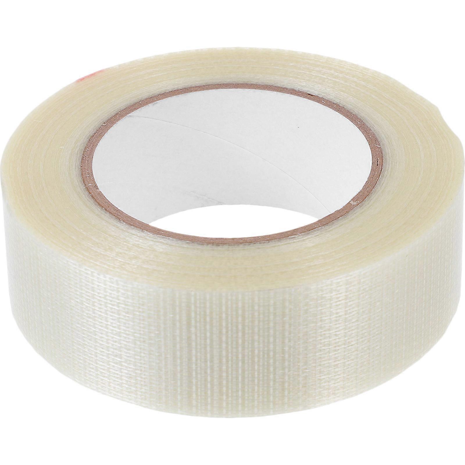 Ruban de réparation en fibre de verre renforcé Adhésif élevé, transparent, résistant à la chaleur pour les applications de construction, d’isolation et d’étanchéité