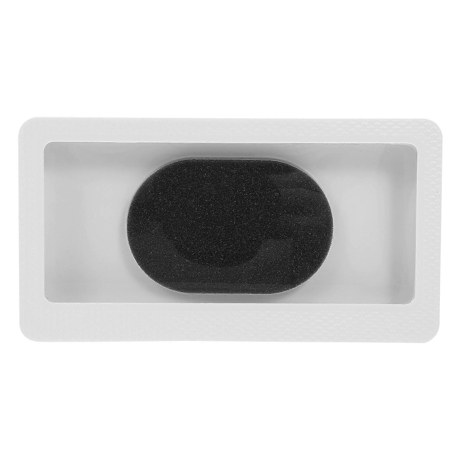 Shower Holder Wall-Mounted Phone Box Mobile Phone Bathroom Use 19x10.5cm Storage 1Pack