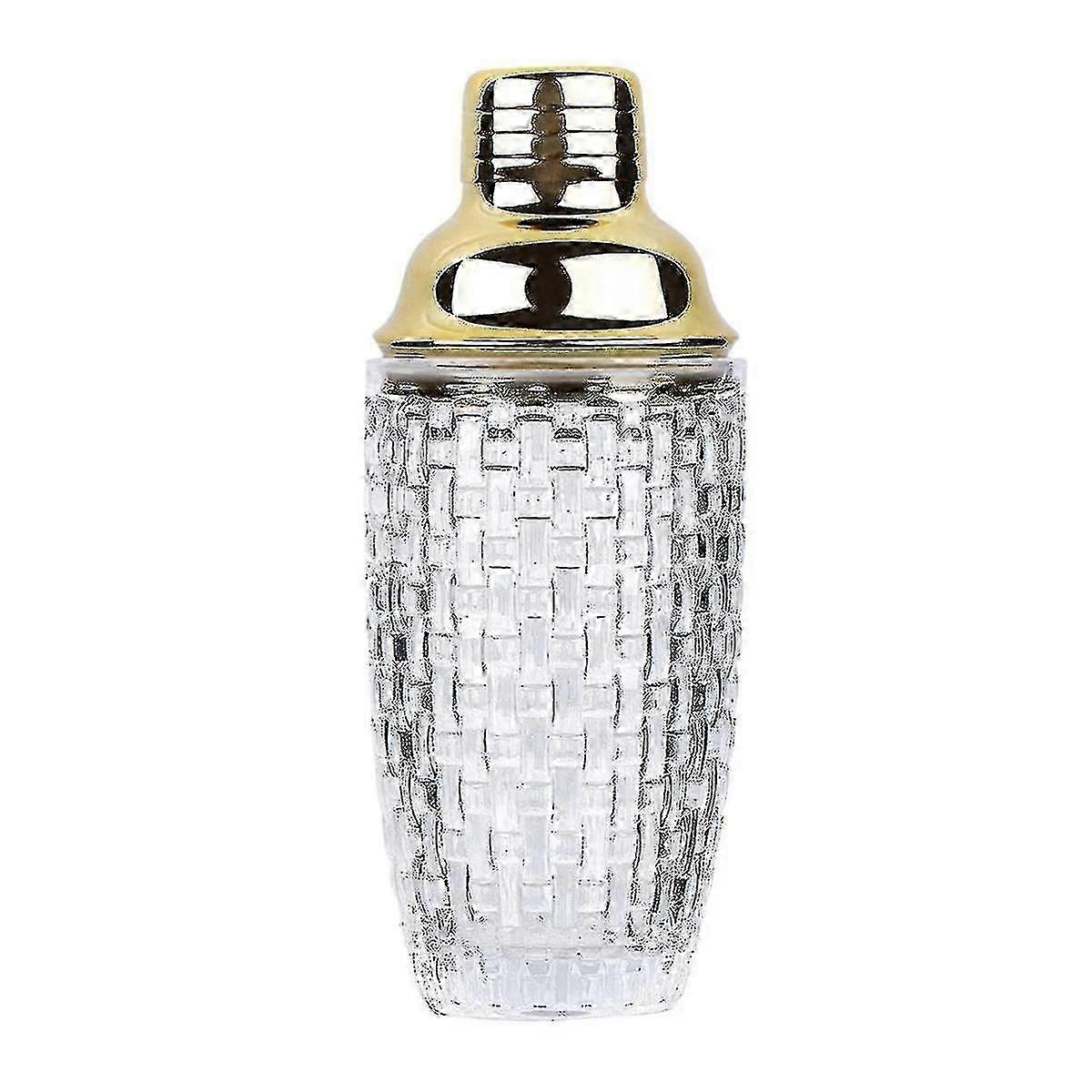 13oz Glass Cocktail Shaker Set - Suitable for Use with Various Cocktail Recipes, Drink Shakers and Mixing Tools