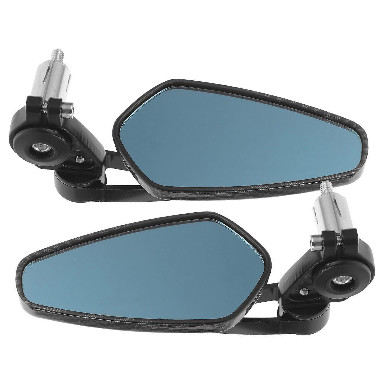 Motorcycle Mirror Replacement Durable And Anti-rust Black 1Pair