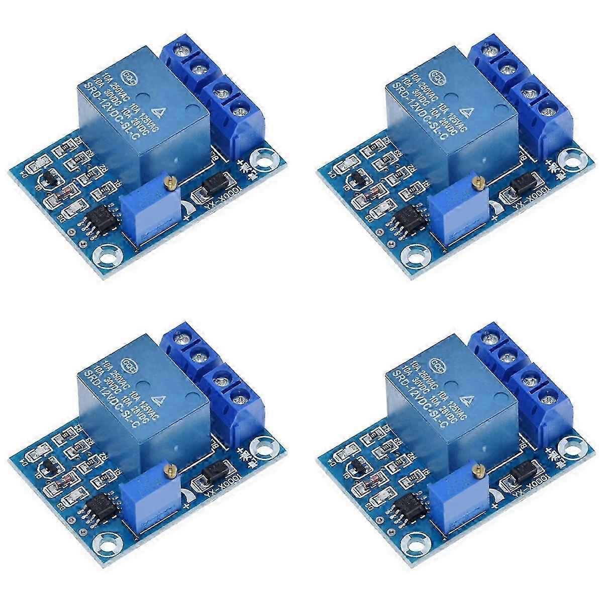 4X -X0001 DC 12V Battery Undervoltage Management Module Low Voltage Automatic Switch Recovery Protec SZRH A-M