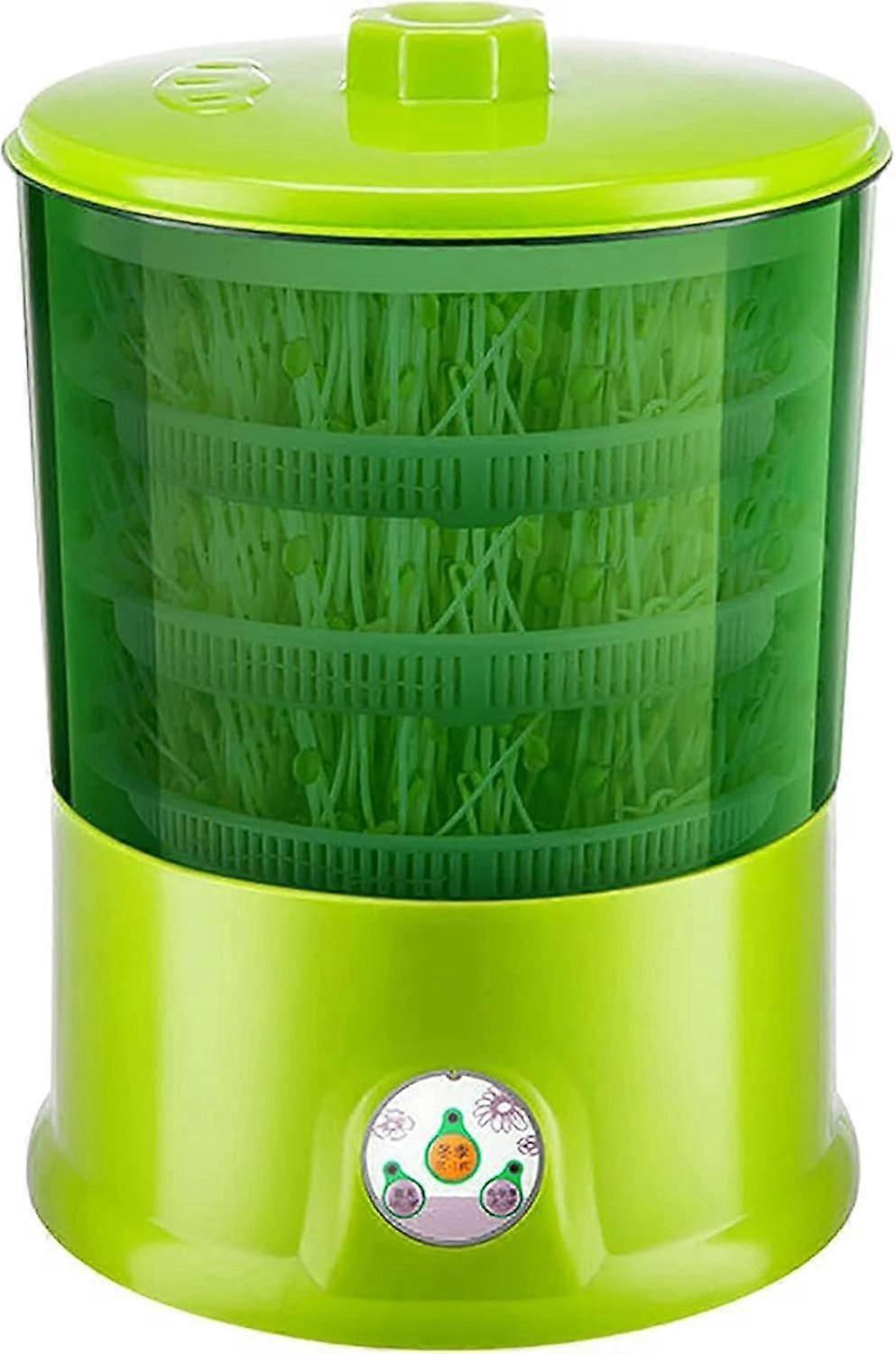 Automatic Bean Sprout Growing Machine with Smart Temperature Control and Automatic Watering System for Home Gardening