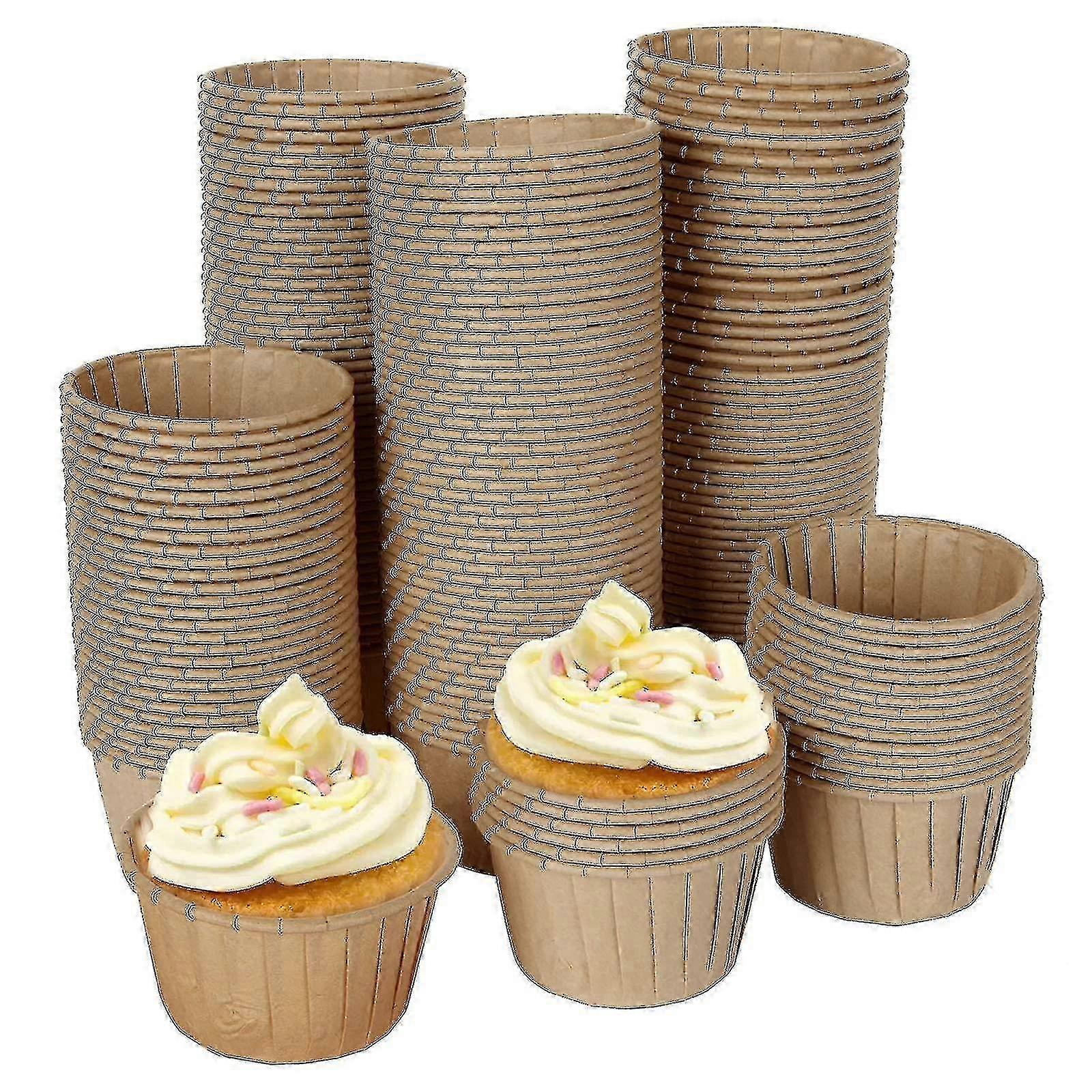 100pcs Cupcake Cases, Baking Cupcake Liners, Mini Baking Paper Cup Wrappers, Disposable Muffin Cups