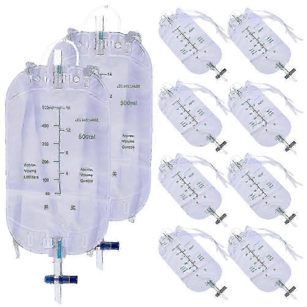 10pcs Wearable Urine Bag Kit for Elderly Patients with Urinary Needs