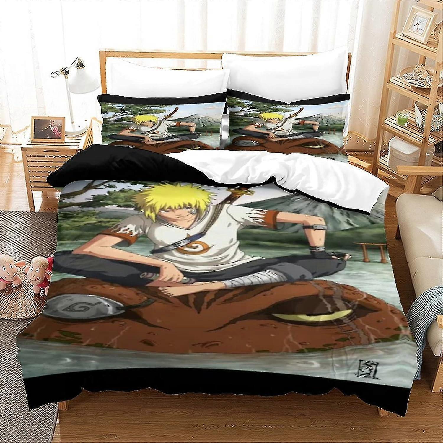 3D Printed Duvet Cover Bedding Set with Zipper - Soft and Easy Care for Young and Adult Fans