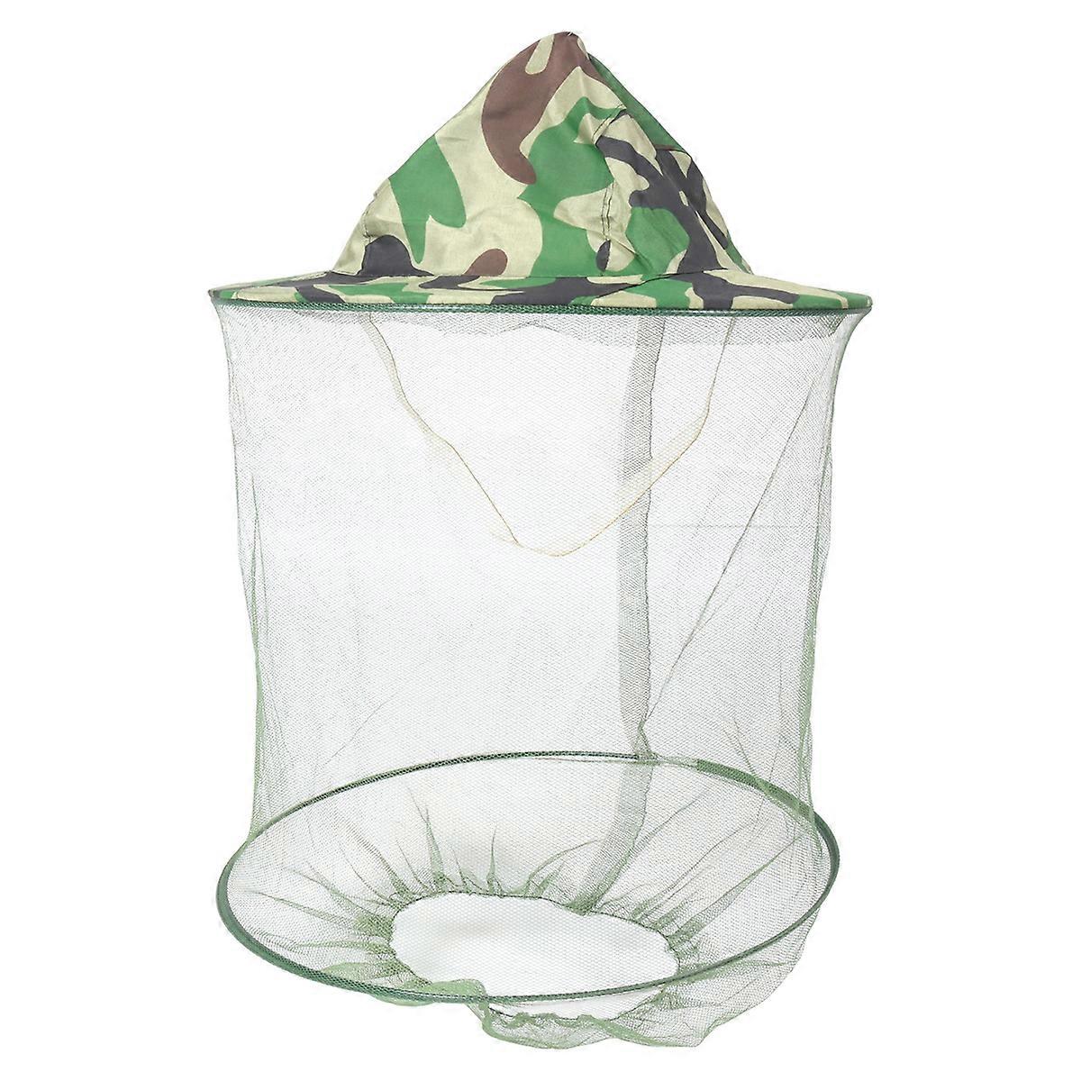 Camouflage Patten Beekeeper Hat Beekeeping Face Mask