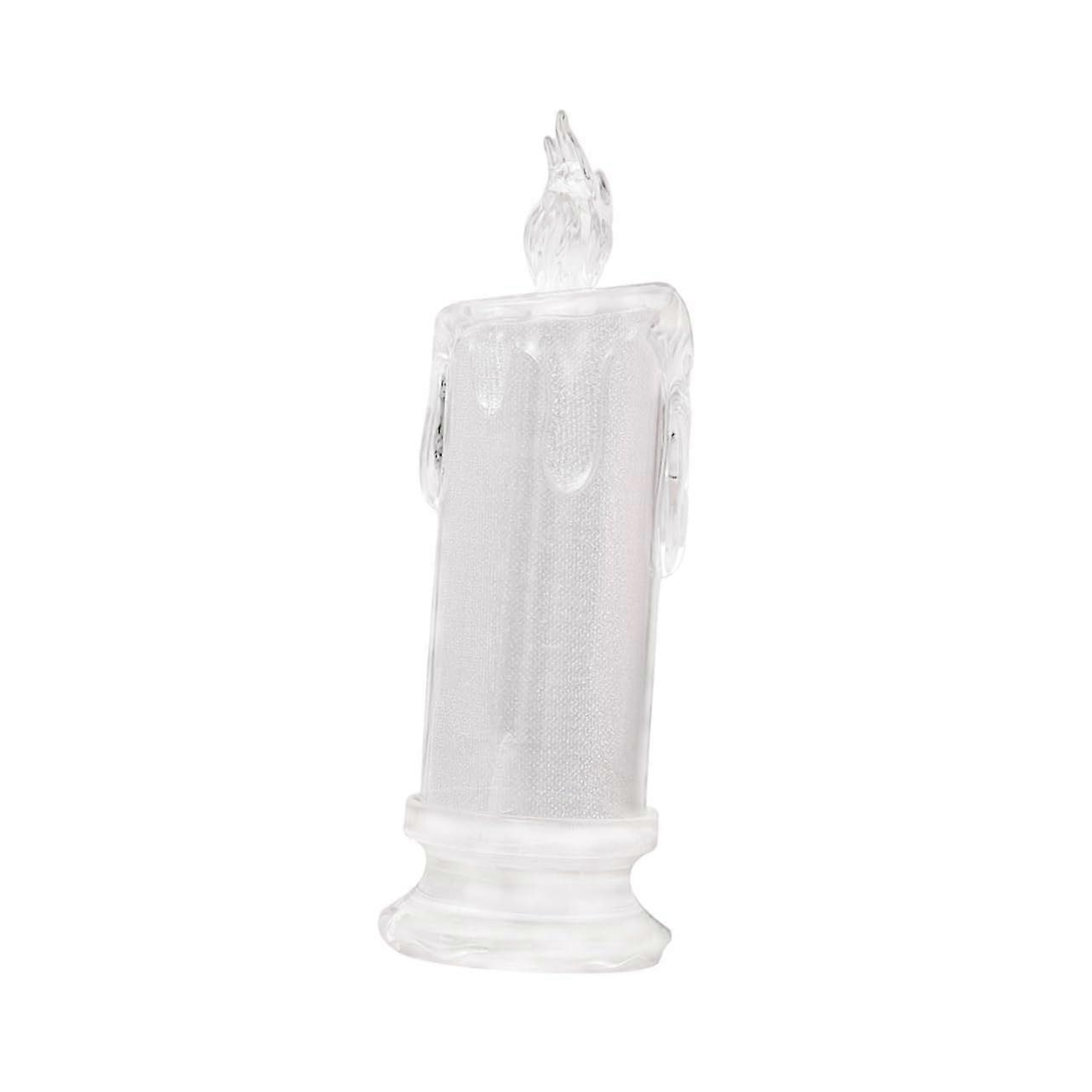 Luminous Candle Light Decorative LED Set of 2 for Warm Ambience in Restaurants, Homes, and Celebrations