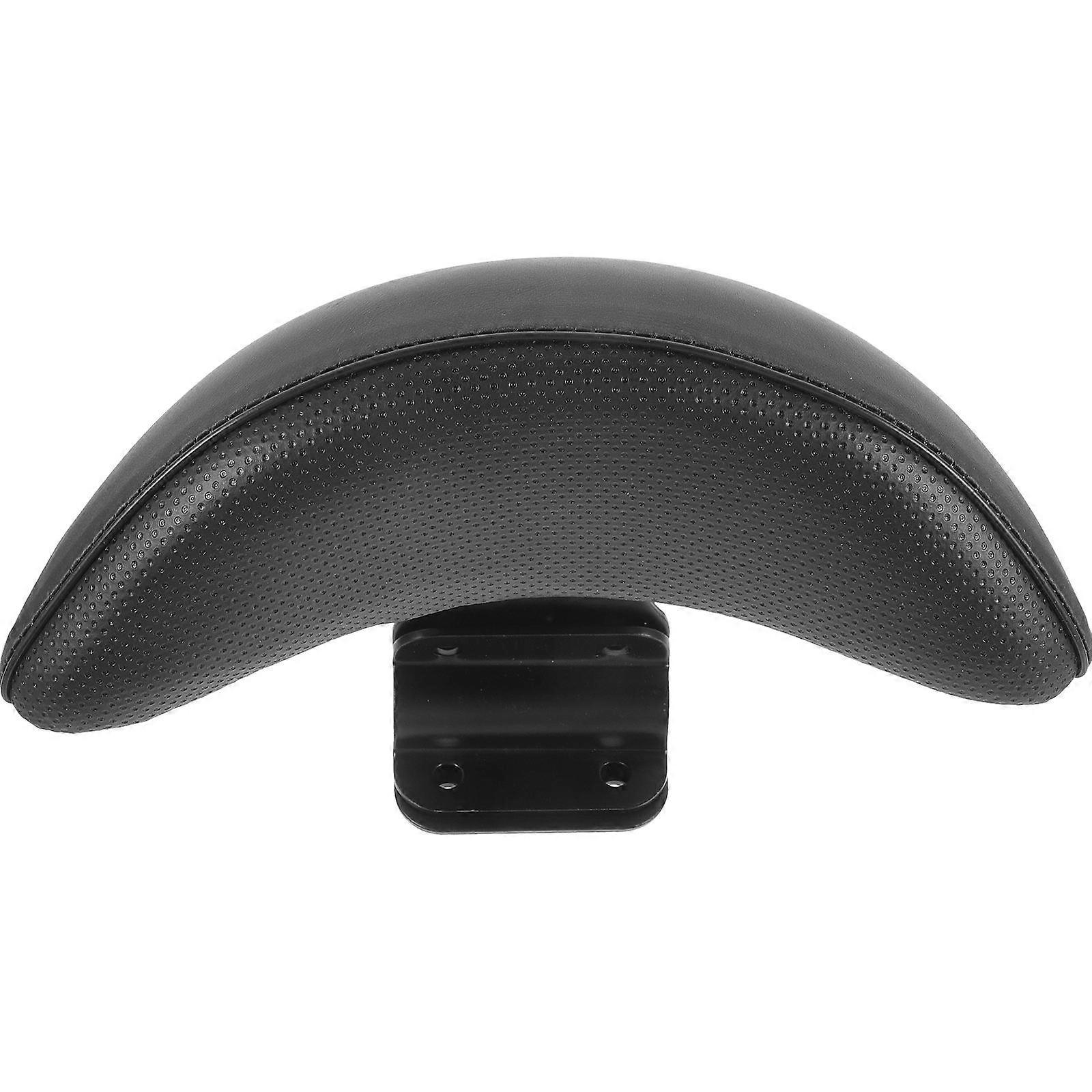 Replacement Bike Seat With Back Rest Black Iron Material Ergonomic Design 1Set