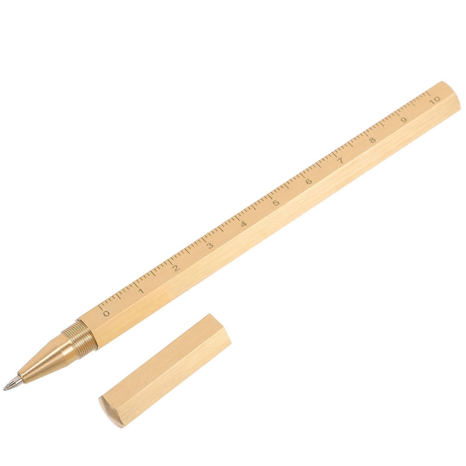 Retro Style Pen Solid Brass Pen for Students Elegant present Giving 1Set