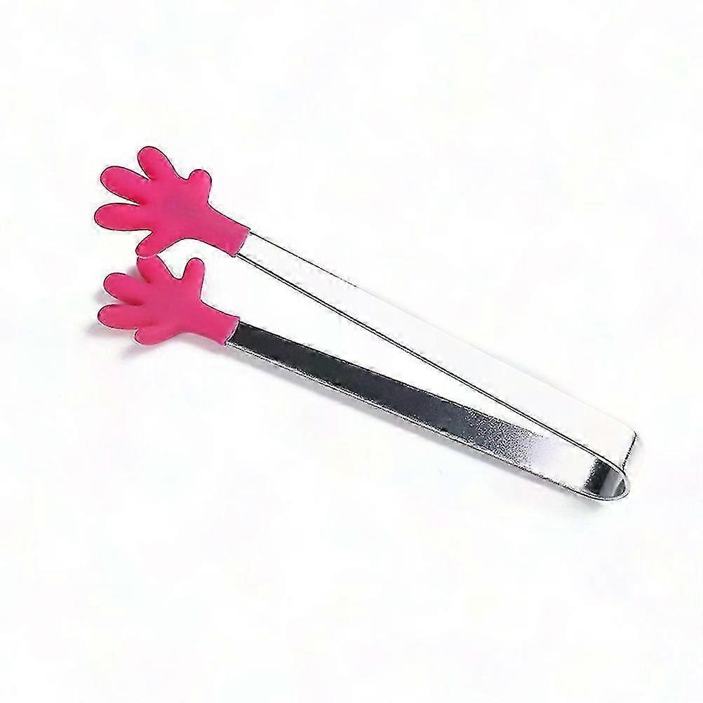 Kitchen Tongs with Silicone Tips for Cooking, Salad Serving, Frying, and Ice Handling