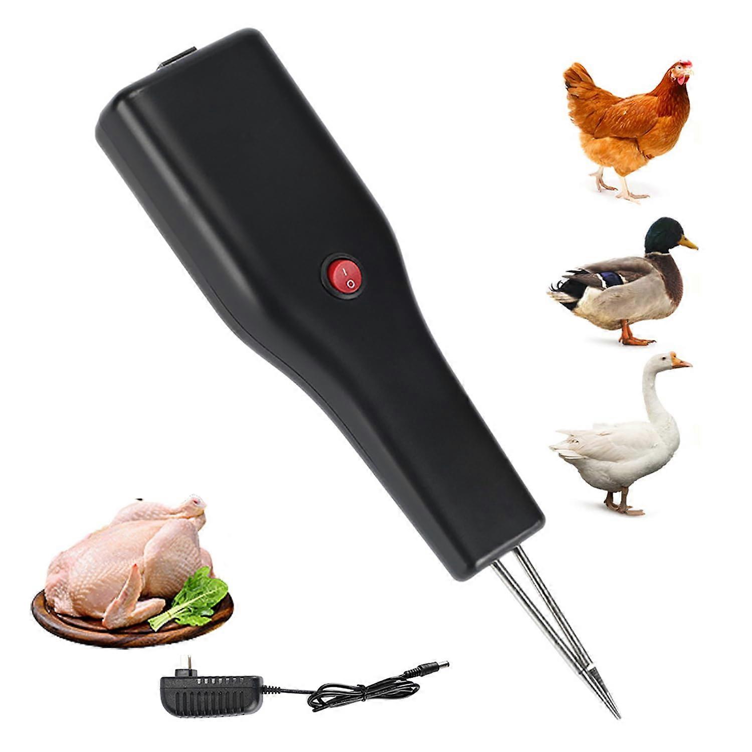 Electric Poultry Plucker Automatic hand tool for quick hair removal, quiet and durable, ideal for effortless meat processing without damage.