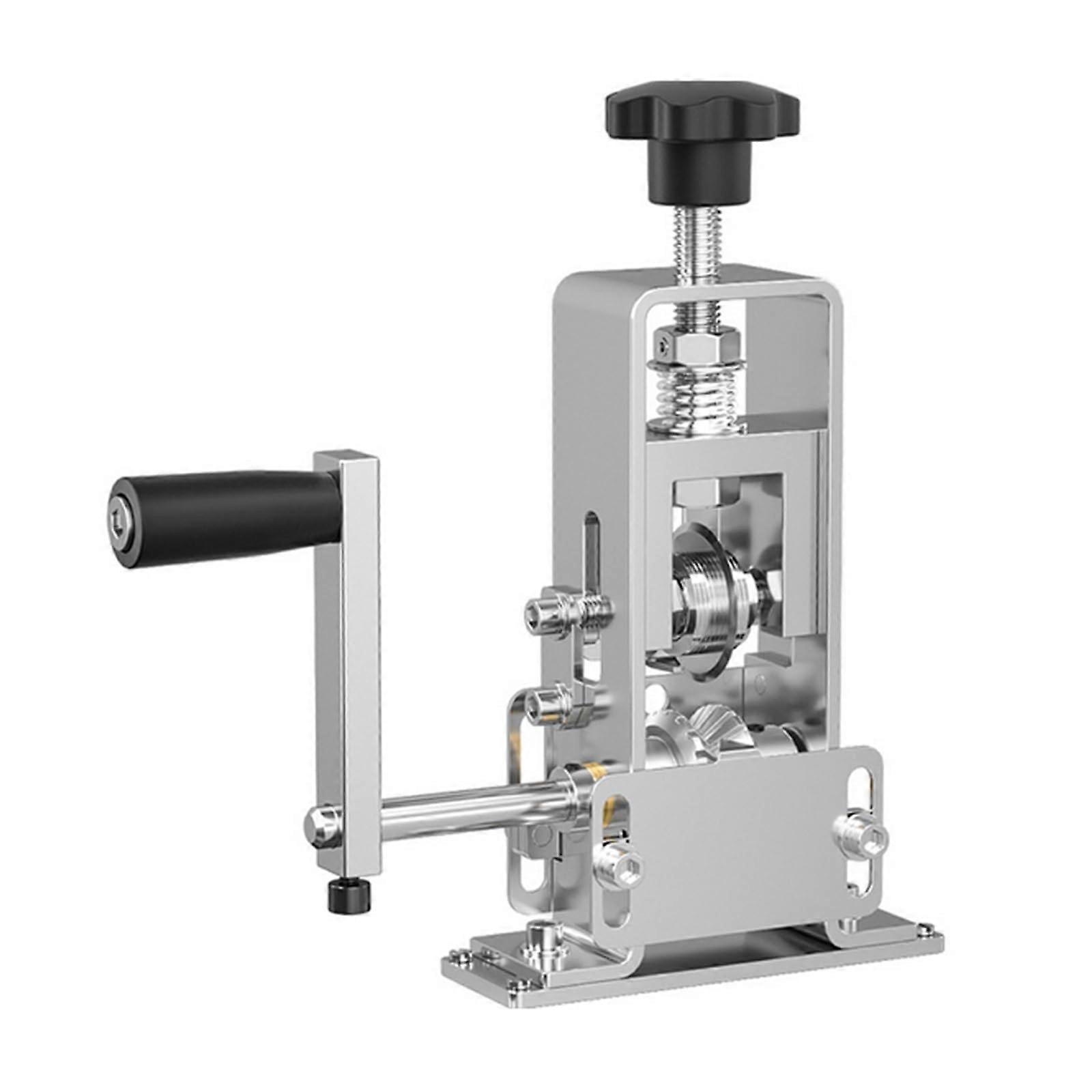 Wire Stripper Portable Manual Tool for 1-25 mm Cables, Electric Peeling Machine with Hand Crank and Drill Compatibility