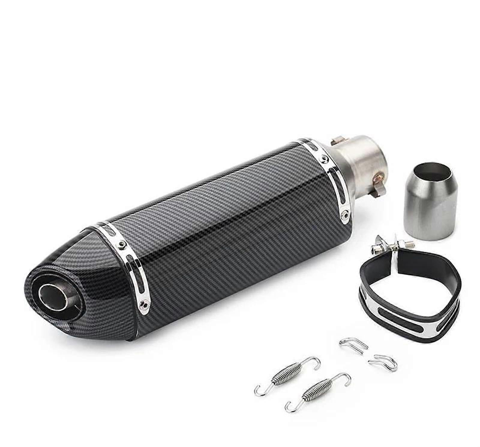 Beautiful  Motorcycle Escape Pipe Sliding Sleeve Connection Pipe Muffler 51Mm Type B Compatible with Yamaha R15 FZ6 CB400