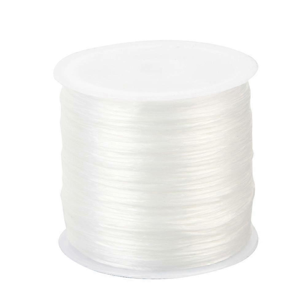 Transparent Elastic Thread for Crafting and DIY Projects - Strong Stretchy Cord for Jewelry Making and Sewing