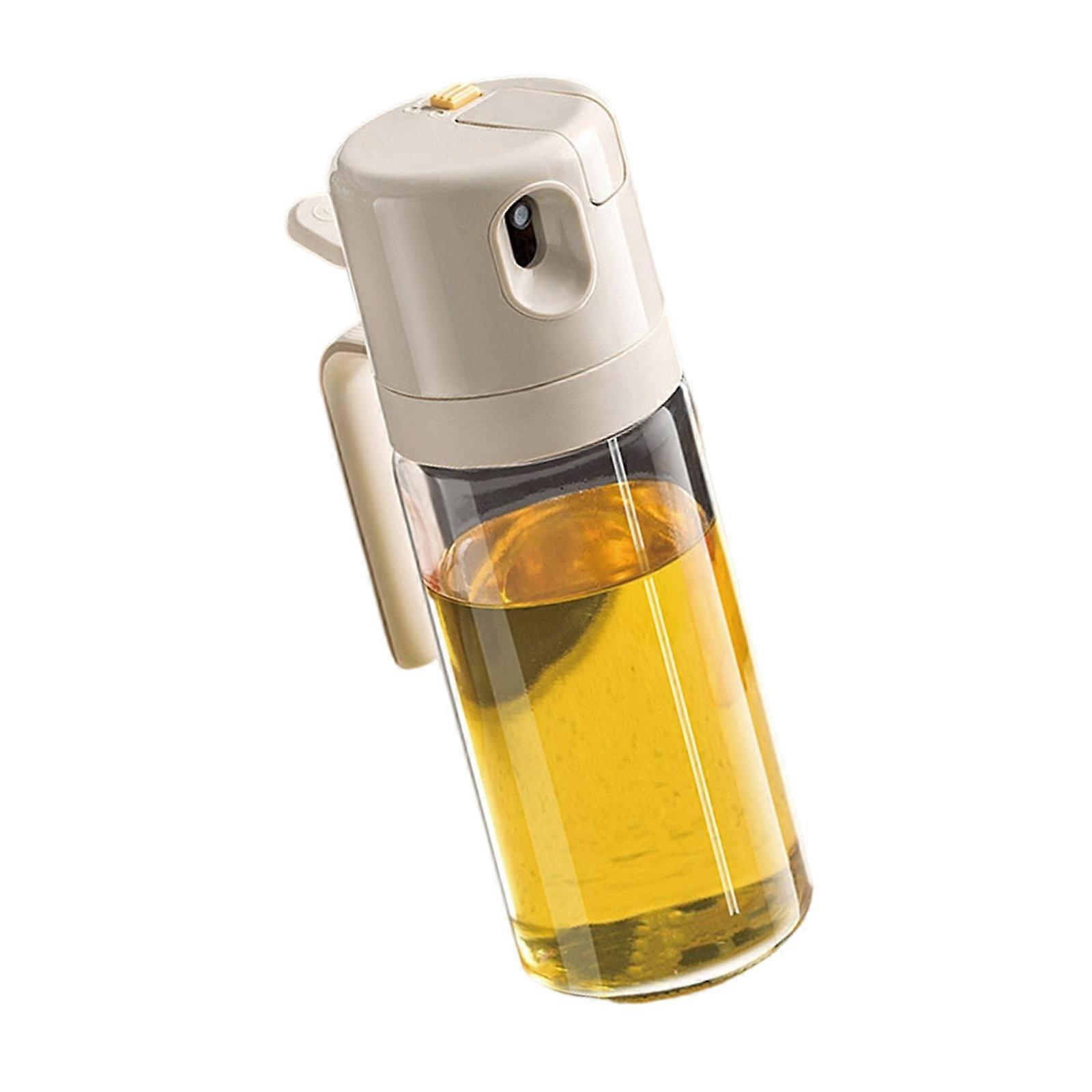 Intelligent Double Function Cooking Oil Bottle 550ml with Accuracy Nozzle Dishwasher Safe Kitchen Tool Multicolor