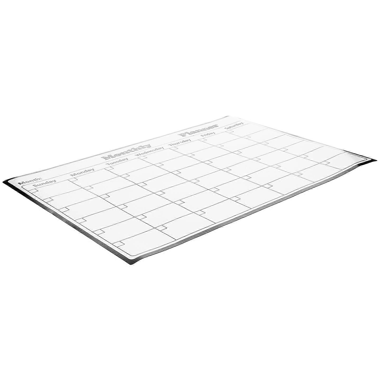 Whiteboard For Fridge Refrigerator Planner Board Daily Use 43x30.5cm Event Planning 1Pcs
