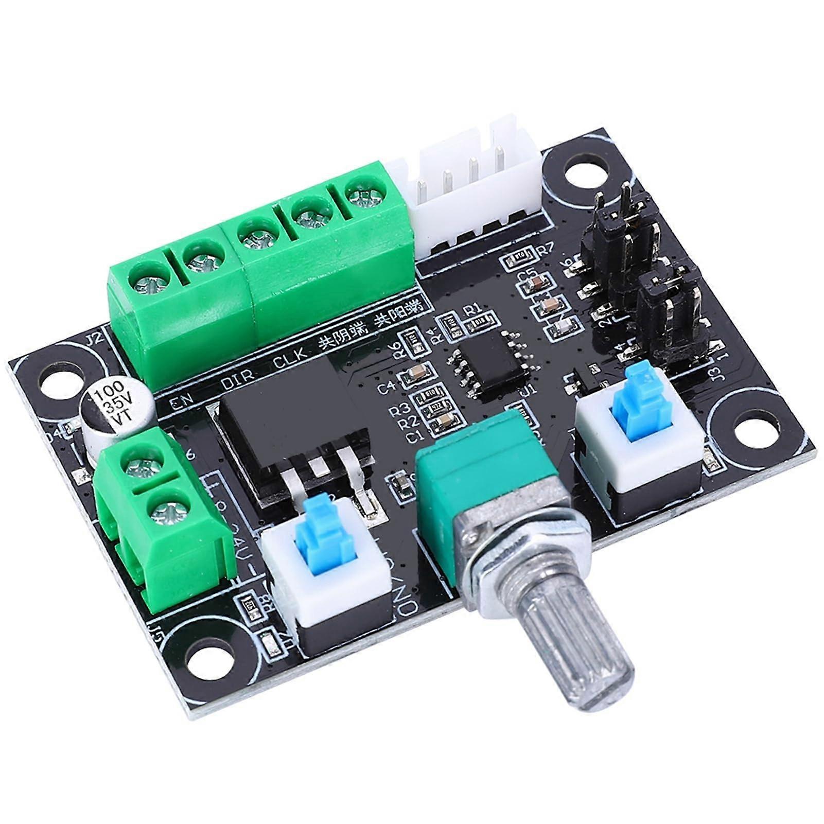 OSC Stepper Motor Drive Controller, Pulse PWM Speed Control, High/Med/Low Frequency, Position Control Module