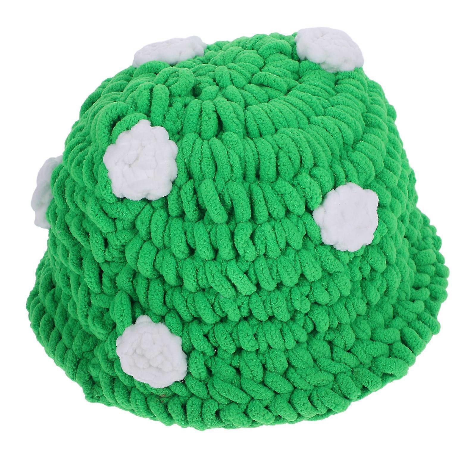 Mushroom Hat Knitting Novelty Hat for Decoration