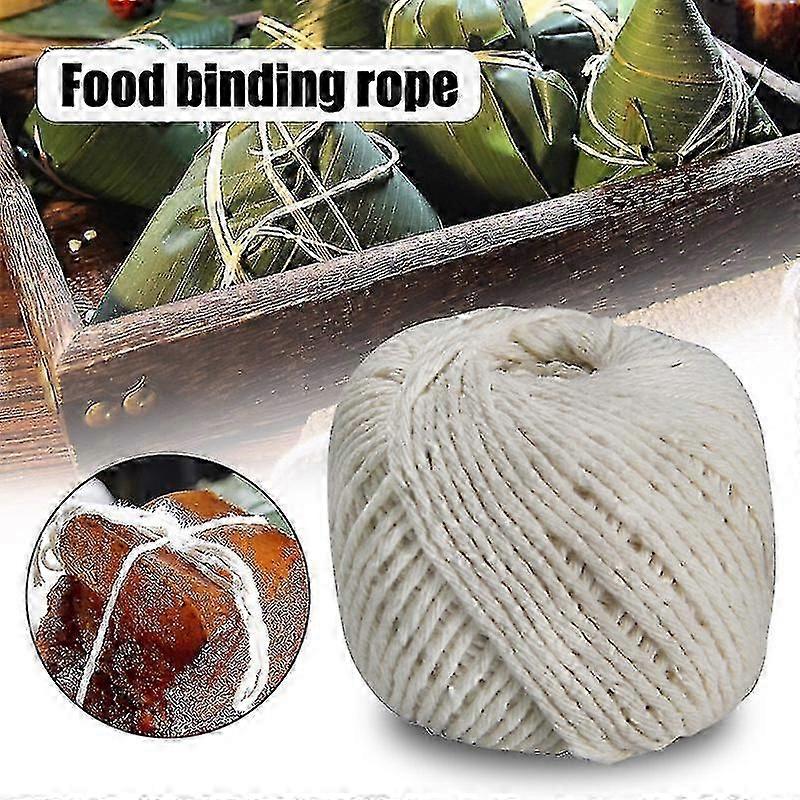 Cotton String Ball, 1.5 mm Beige Craft String & Kitchen Cooking String for Meat and Sausage, Cotton String for DIY