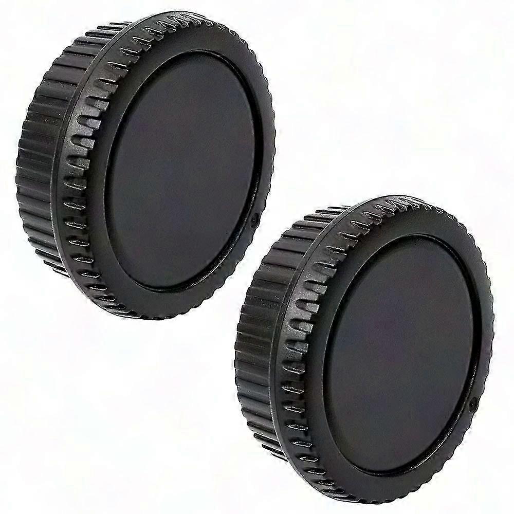 Canon EOS EF Camera Body Cap & Lens Rear Cover for All Models